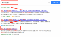 海口富玲潤滑油有限公司跟本公司簽訂SEO推廣項目