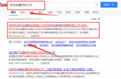定州市鴻*金屬制品有限公司跟本公司簽訂SEO網站優化合同