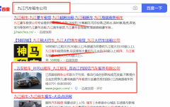 江西*信汽車服務有限公司與我司做網站建設制作設計項目