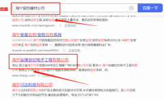 海寧*橫世紀電子工程有限公司SEO優化到首頁按天扣費