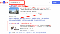 金*電工衡陽電纜有限公司網站排名品牌營銷策劃機構