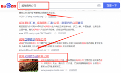 威海*潤紡織品有限公司網絡推廣保證在首頁效果