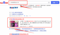 濟(jì)南中*潤滑油有限公司關(guān)鍵詞排名整合營銷推廣