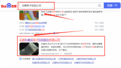 無錫科*坦電子科技有限公司整站優化最快上詞效果展示