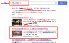 常德華*電器銷售有限公司網站SEO優化排名效果展示