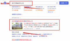 武漢鐵*焊接材料股份有限公司優化排名排名案例欣賞