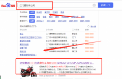 輕騎集團(tuán)江門光*摩托車有限公司SEO銷策劃優(yōu)質(zhì)品牌
