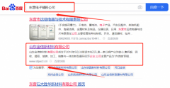 山東金*新材料有限公司關鍵詞推廣保證在首頁效果