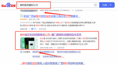 柳州*天科技有限責任公司關(guān)鍵詞排名整合營銷推廣