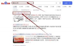 新余豐*工貿有限公司百度關鍵詞排名最快上詞效果展示